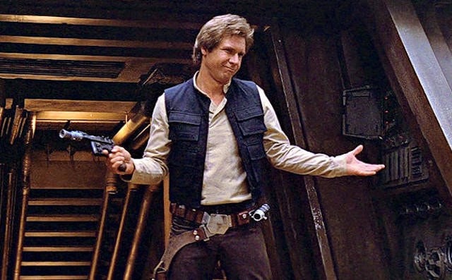 Han Solo Inspired Holster & Gun Belt (ROTJ Version)