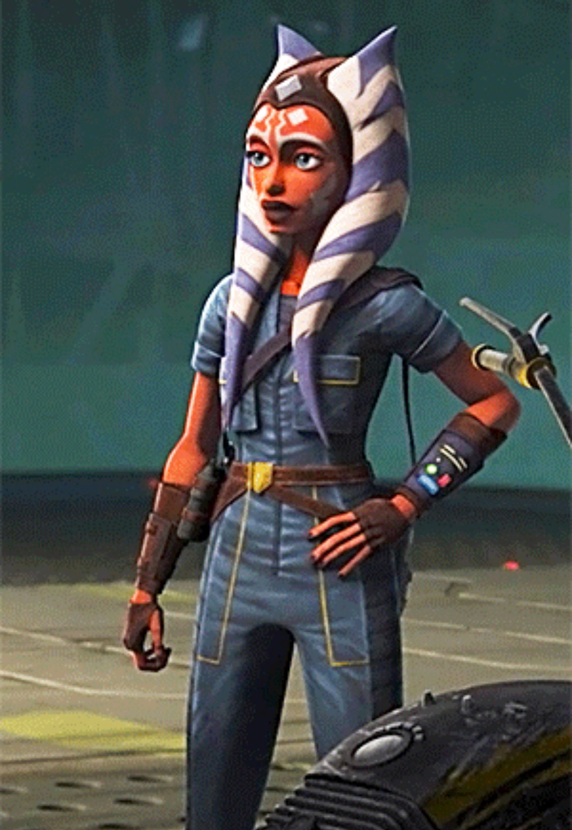 Ahsoka Tano- Clone Wars Season 7- Belt and bracers