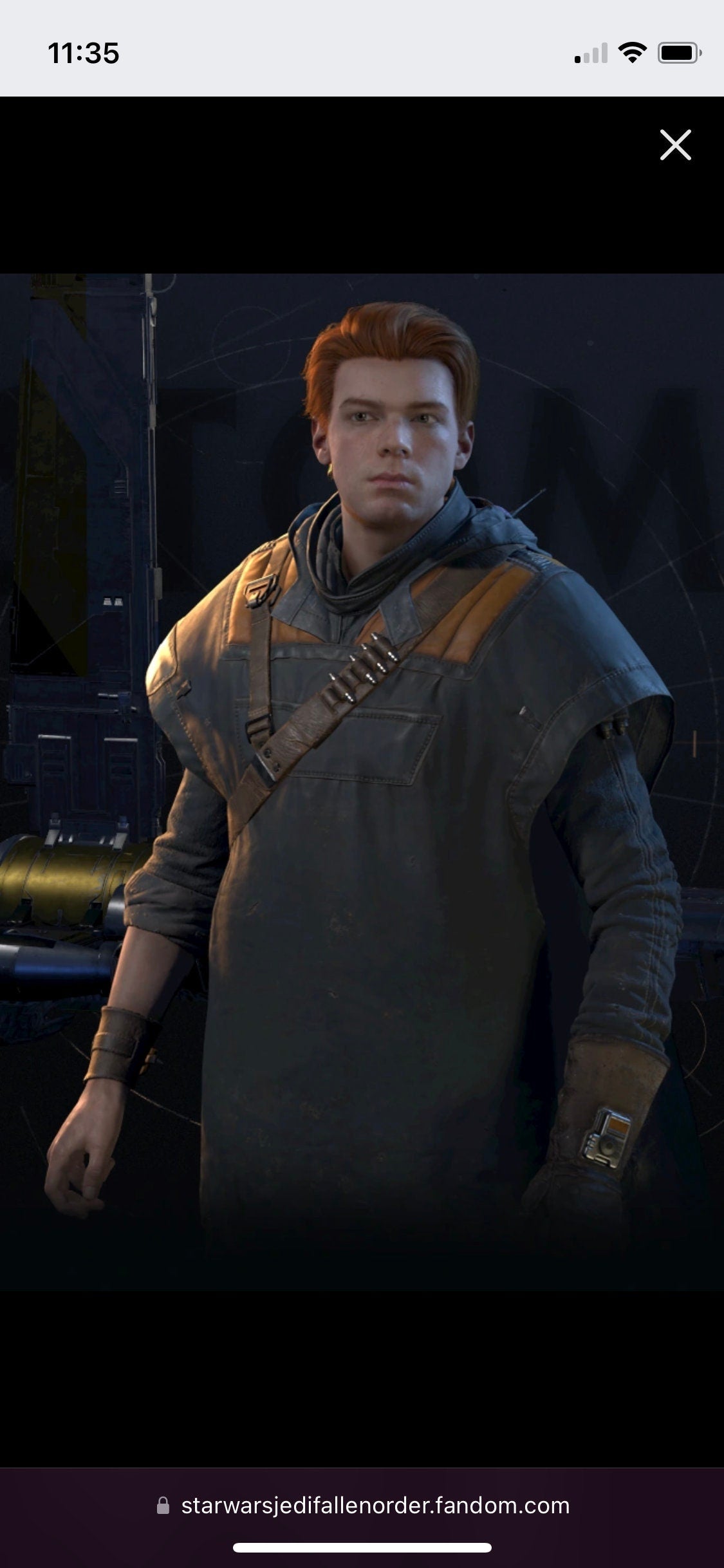 Cal Kestis- Fallen Order Leather Harness