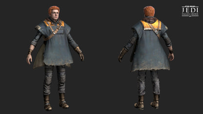 Cal Kestis- Fallen Order Leather Harness