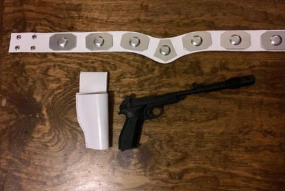 Leia- White Medallion Belt- ANH