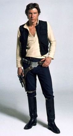 Han Solo Inspired Holster & Gun Belt - Rush Order Option