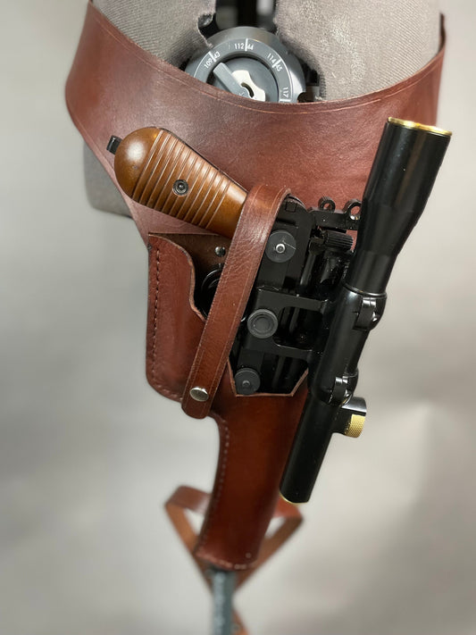 Han Solo Inspired Holster & Gun Belt (ANH Version)