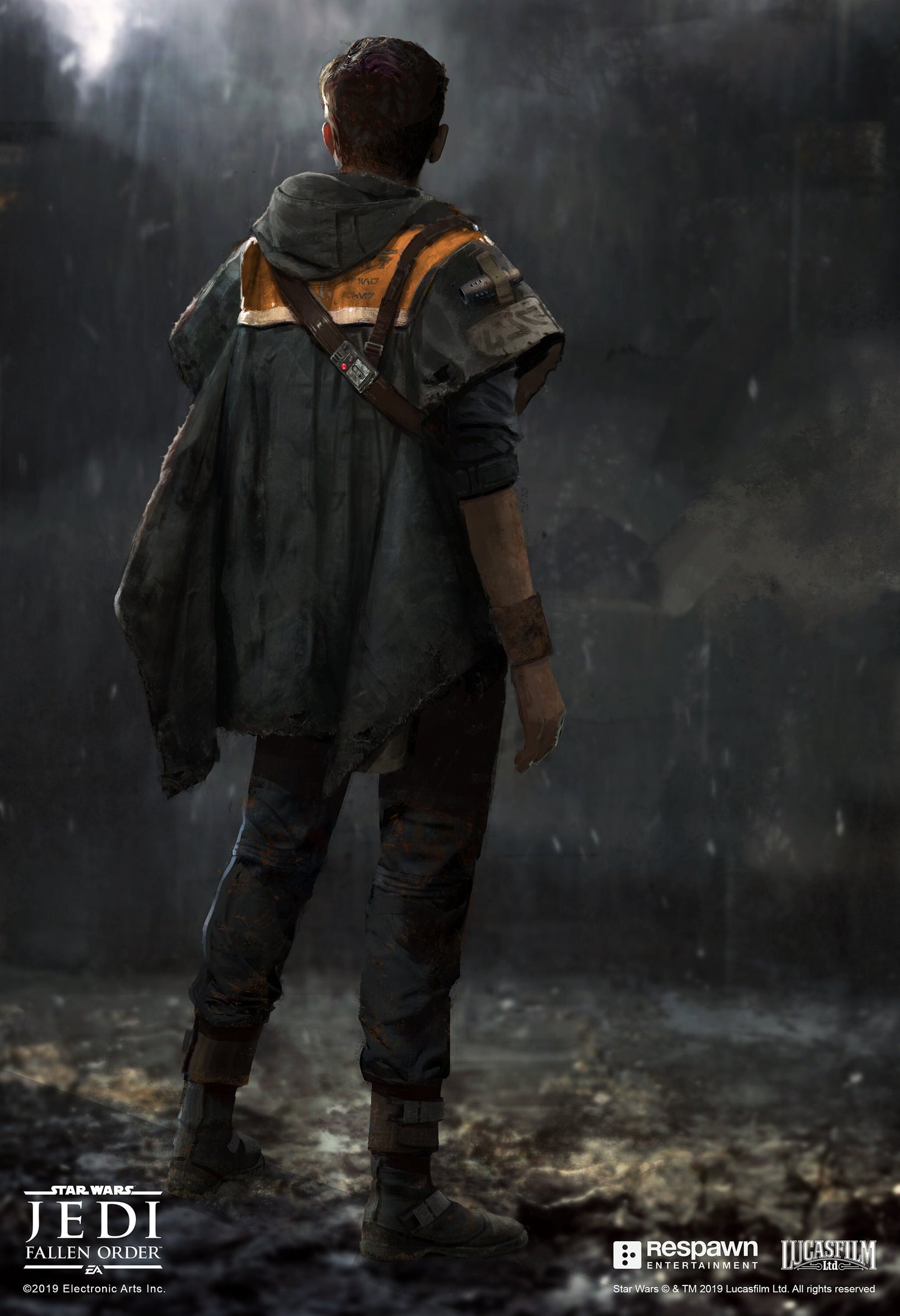 Cal Kestis- Fallen Order Leather Harness