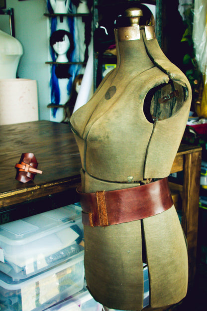 Rey Inspired Belt, Wrist Cuff, & Holster