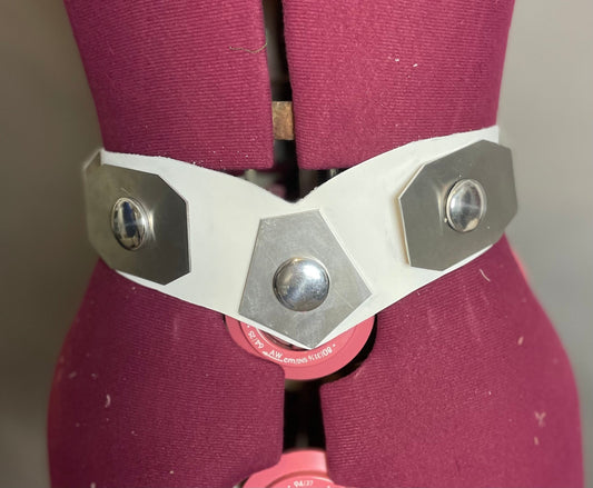 Leia- White Medallion Belt- ANH