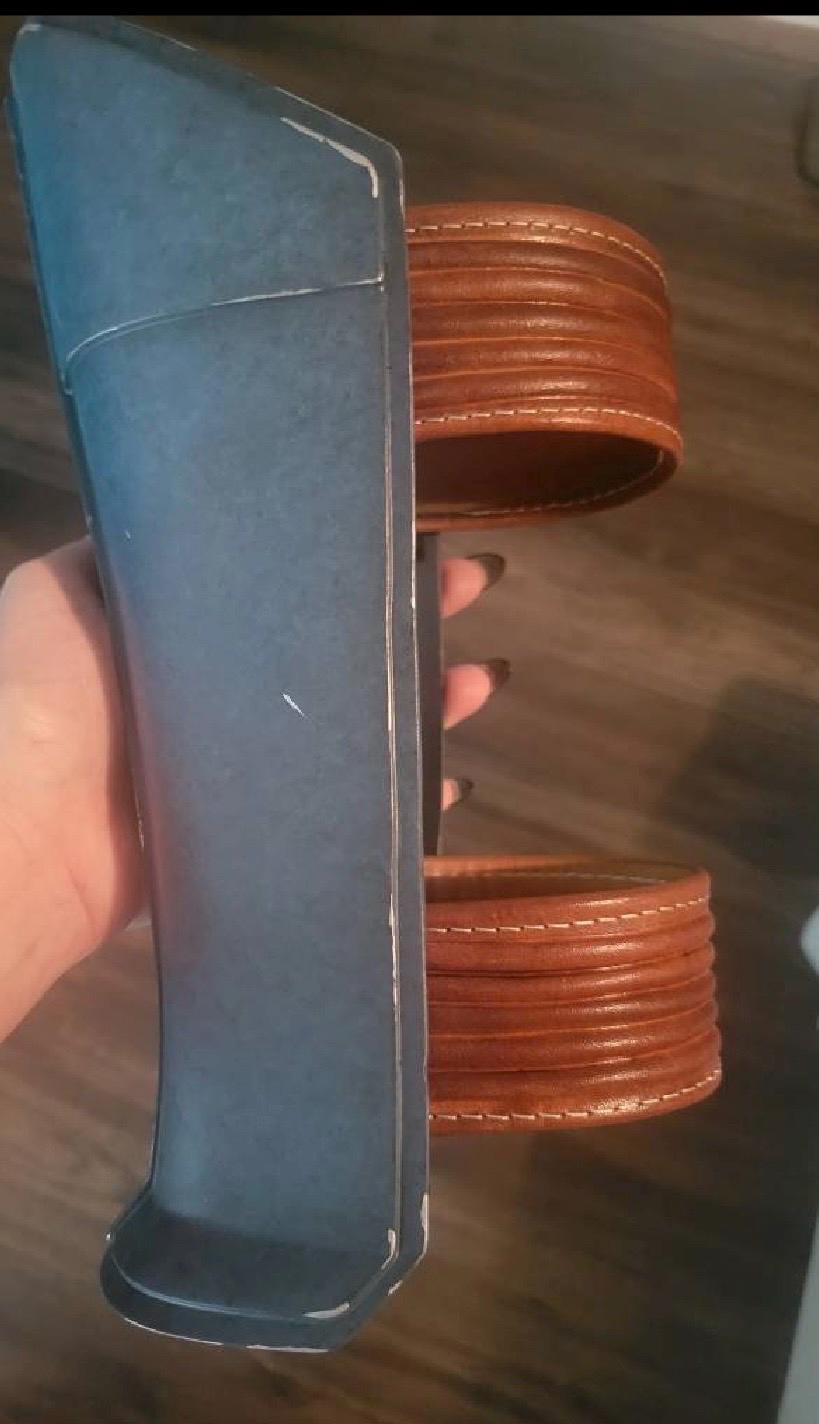 Armour Leg Straps- Bo Katan Mandalorian