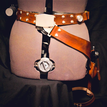 Han Solo Inspired Holster & Gun Belt - Rush Order Option