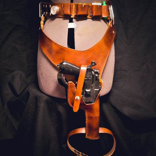 Han Solo Inspired Holster & Gun Belt (ROTJ Version)